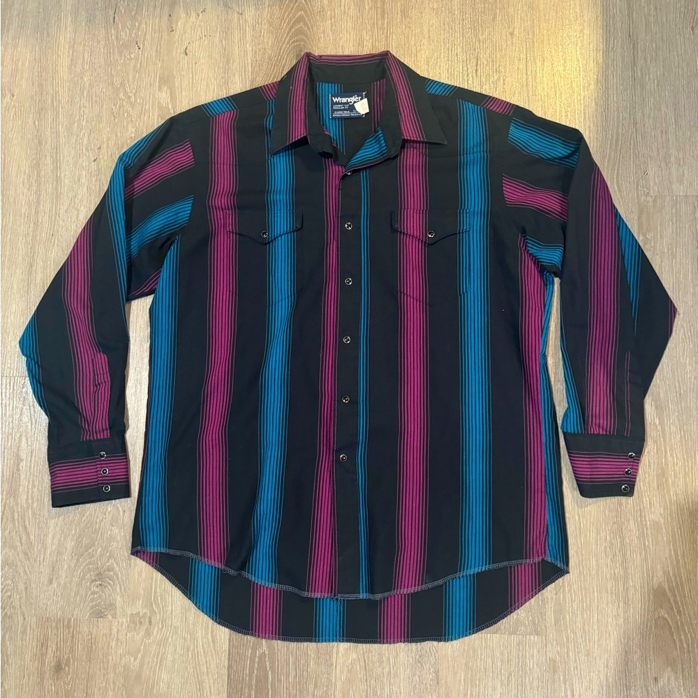 Wrangler - Vintage Cowboy Cut Button Down Shirt